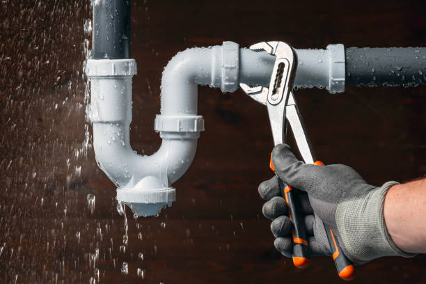 Professional Drain Cleaning technician working in Newport, PA